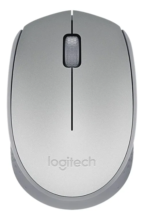 Mouse LOGITECH Wir M170 Plateado